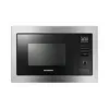 Cuptor cu microunde incorporabil Heinner HMW-MDBI25GDIX, 25 litri, inox/negru