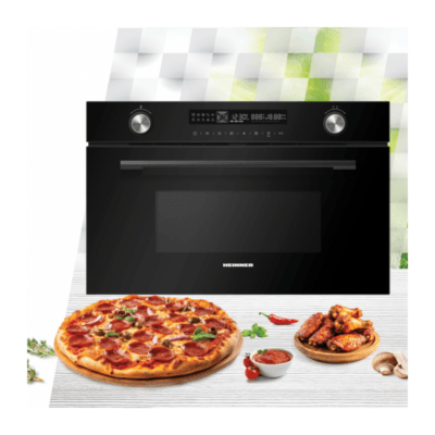 Cuptor microunde Heinner HMW-MDBI34CTBK cu convecție și grill