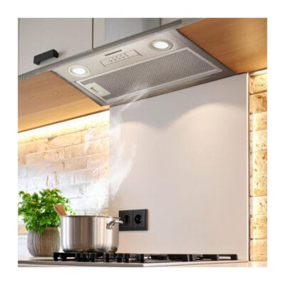 Montaj hotă incorporabilă Heinner HBIH-MD600IX 60 cm, finisaj inox