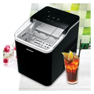 Mașină gheață Heinner HIM-120BK cu capac transparent vizualizare