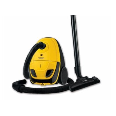 Aspirator cu sac Heinner HVC-MTB700YL 700W, galben, filtru HEPA 10