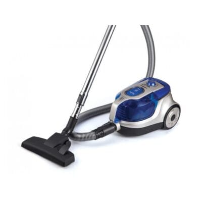 Aspirator fara sac Heinner HVC-V750BL, 750W albastru, filtru HEPA 13 dublu