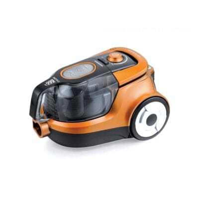 Aspirator fara sac Heinner HVC-V750OR, 750W, ciclonic, portocaliu