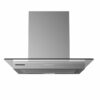 Hota decorativa Heinner HDCH-MD630GIX 60 cm, inox sticla
