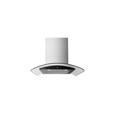 Hota decorativa Heinner HDCH-MD650GIX 60 cm, inox cu sticla