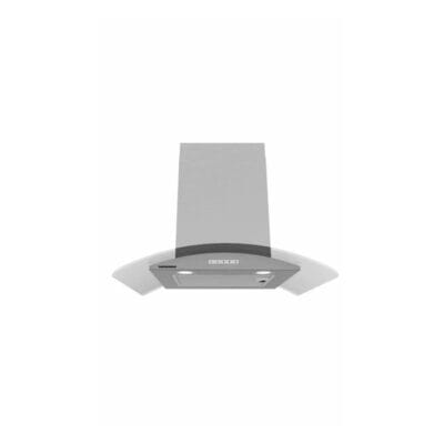 Hota decorativa Heinner HDCH-MD800GIX 60 cm, inox sticlă, filtru aluminiu