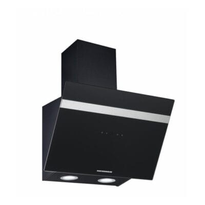 Hotă decorativă înclinată HDCH-6060RGBK 60 cm, 546 mc/h