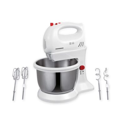 Bol inox 3.4L ți accesorii mixer Heinner HMBR-300W