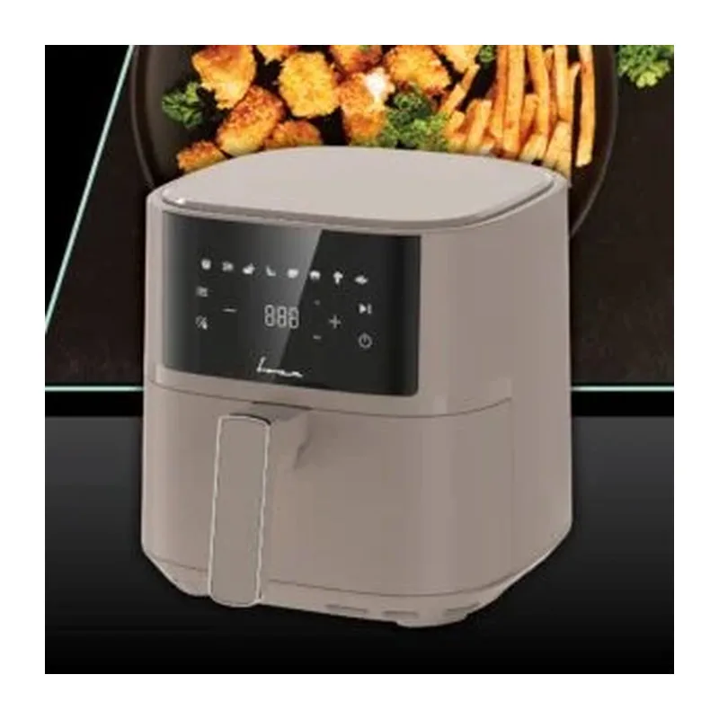 Friteuză cu aer cald Fram FAF-B6CR17SQ, 5.7L, 1700W, 8 programe presetate, fără ulei, crem - imagine 2