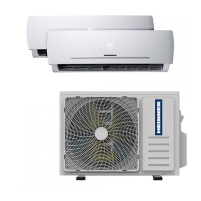 Aparat aer conditionat multisplit Heinner HACMS-HS181212WH 18000 BTU 2 unitati interior