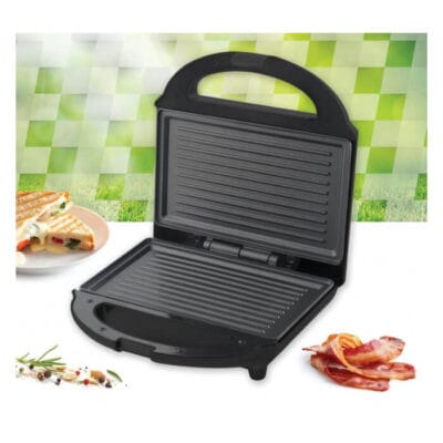 Sandwich maker Heinner SM-H700BK design compact negru