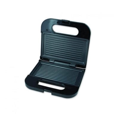 Sandwich maker Heinner SM-K750BKS design negru inox Heinner SM-K750BKS dimensiuni plăci 22.5 x 13 cm