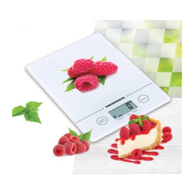Cântar de bucătărie Heinner HKS-5-RSB 5 kg touch LCD, 1 g precizie
