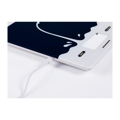 Cântar de bucătărie Heinner HKS-BK5USB 5 kg USB-C negru incarcare USB C