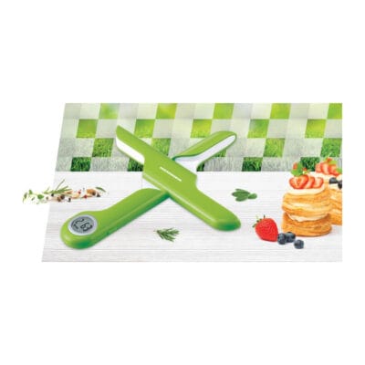 Cântar de bucătărie pliabil Heinner HKS-FD5GR 5 kg verde compact