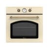 Cuptor incorporabil Fram FBO-V659GCA-RBG 65L design rustic crem cu 9 functii de gatire
