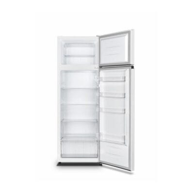 Interior frigider Heinner HF-HS243E++ rafturi sticla si compartiment legume
