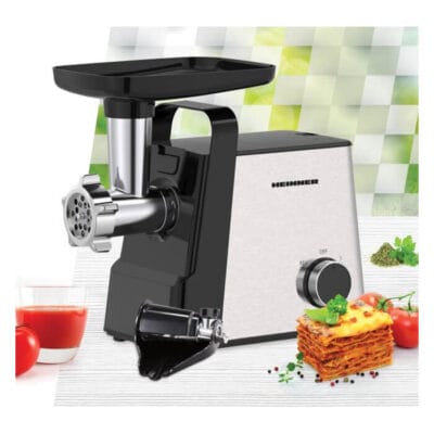 Mașina de tocat c5arne Heinner HMG-2100SS3, 2100W, accesorii