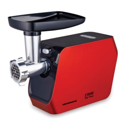 Masina de tocat Heinner MG-2100RD cu functie reverse si cutit din inox pentru utilizare frecventa