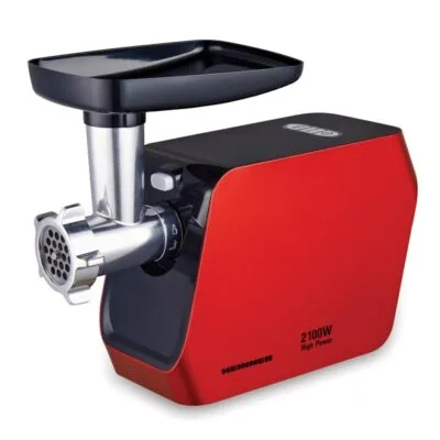 Masina de tocat Heinner MG-2100RD cu functie reverse si cutit din inox pentru utilizare frecventa