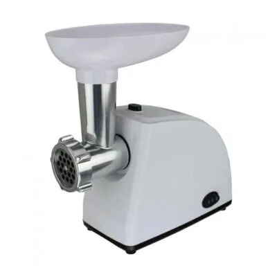 Masina de tocat carne Heinner MG-W1200R 1360W cu 3 site de taiere si accesorii pentru carnati si rosii