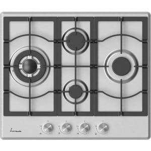 Plita pe gaz Fram FBH-M4IWF -SS, aprindere electrica, siguranță integrată, wok