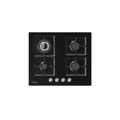 Plita incorporabila Fram FBH-M4IWF-GBK gaz cu 4 arzatoare si wok