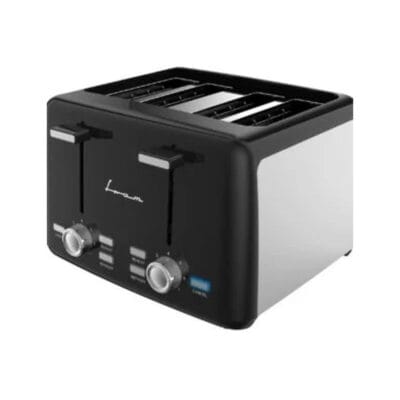 Prajitor de paine Fram FTP-1574SSBK 4 felii 1600W negru
