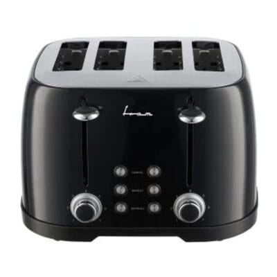 Prajitor de paine Fram FTP-800BK 4 felii 1600W negru