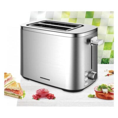 Prajitor Heinner HTP-800SS ideal pentru mic dejun rapid si utilizare zilnica