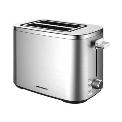 Prajitor de paine Heinner HTP-800SS 800W cu 2 felii si 7 niveluri de rumenire