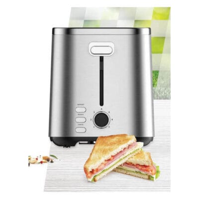 Prajitor Heinner HTP-800SS ideal pentru mic dejun rapid si utilizare zilnica
