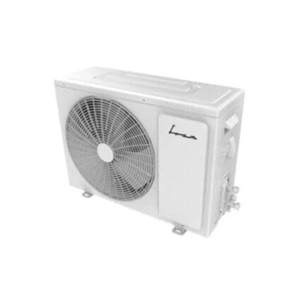 Unitate exterioară aer conditionat Fram ACF-HS18KITWIFI 18000 BTU alb cu display si design modern