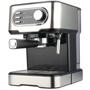 Espressor Heinner FEM-850BKSS inox cu presiune 15 bari