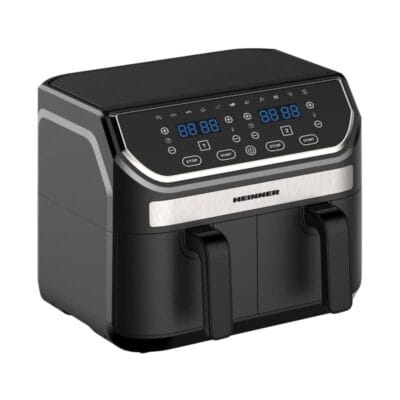 Friteuza dubla cu aer cald Heinner Double Master HAF-KDB1700BK