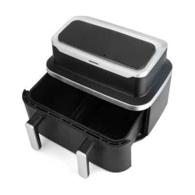 Friteuza Heinner HAF-DDB9BK26 cu doua compartimente
