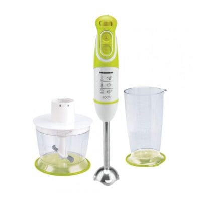 Blender de mână Heinner Charm HB-600GR 600W cu tocător și tel