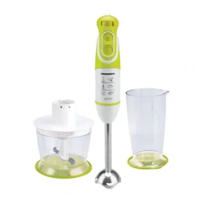 Blender de mână Heinner Charm HB-600GR 600W cu tocător și tel
