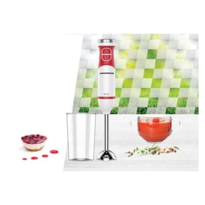 Blender electric Heinner alb-roșu pentru smoothie-uri