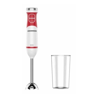 Blender de mână Heinner cu lame inox și cană 0.7L