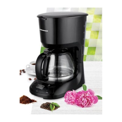 Cafetiera Heinner HCM-D750GCBK cu display LCD si timer programabil