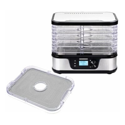 Deshidrator Heinner HFD-K380DSS compact pentru utilizare acasa