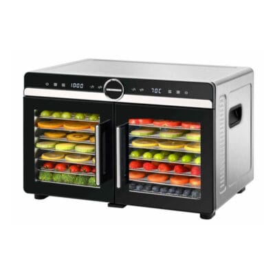 Deshidrator Heinner HFD-KDDB1400BKSS profesional cu control touch si timer 48h