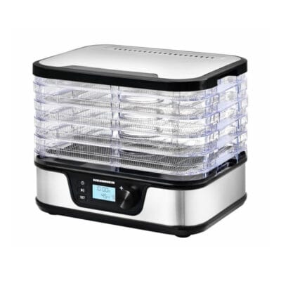 Deshidrator fructe si legume Heinner HFD-K380DSS EliteDry 5 tavi inox
