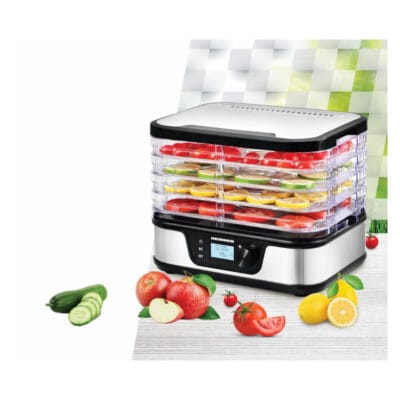 Deshidrator Heinner HFD-K380DSS inox pentru cantitati mici