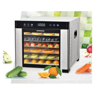 Deshidrator Heinner HFD-KD600SS cu display LED si temperatura reglabila