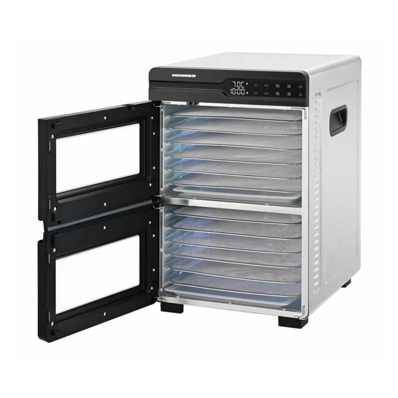 Interior Deshidrator Heinner HFD-KDDB1200BKSS pentru fructe legume si carne