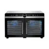 Deshidrator fructe si legume Heinner HFD-KDDB1400BKSS DualDry Elite 1400W cu 16 tavi inox