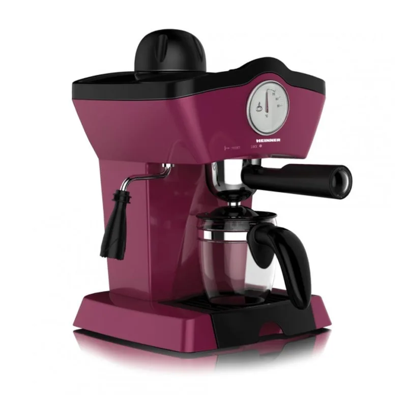 Espressor Heinner CHARM HEM-200BG visiniu pentru espresso și cappuccino