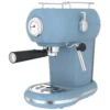 Espressor Heinner FEM-D15RBL albastru cu presiune 15 bari și rezervor detașabil 1.2L